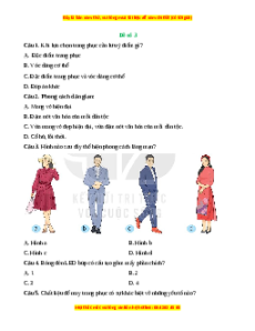 Đề thi giữa kì 2 Công nghệ 6 Kết nối tri thức (Đề 3)