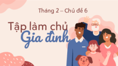 Bài giảng Powerpoint Chủ đề 6: Tập làm chủ gia đình