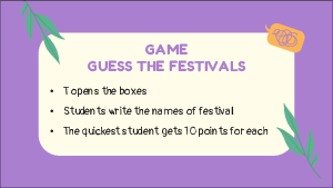 Giáo án Powerpoint Unit 9: Festivals around the world Tiếng Anh 7 Global success