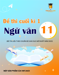 45 đề thi Ngữ văn 11 Cuối kì 1 có lời giải (sách mới)