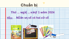 Giáo án Powerpoint Nhân với số có hai chữ số Toán lớp 4 Kết nối tri thức