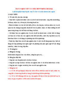 Giáo án Bài 5 Ngữ văn 11 Kết nối tri thức (năng lực số)