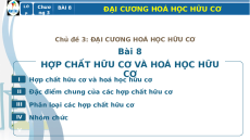 Giáo án Powerpoint Hợp chất hữu cơ và hoá học hữu cơ Hóa học 11 Cánh diều