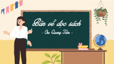 Giáo án Powerpoint Bàn về đọc sách Ngữ văn 9 Cánh diều