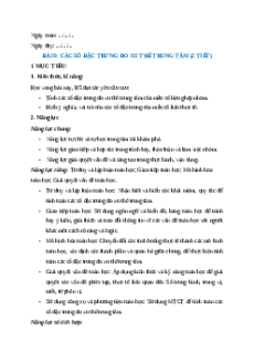 Giáo án Bài 9 Toán 11 Kết nối tri thức (năng lực số)
