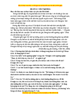 Phiếu bài tập Tuần 5 Bàn tay yêu thương Ngữ văn 6