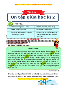 Bài tập cuối tuần Tiếng việt lớp 3 Tuần 27 Kết nối tri thức (có lời giải)
