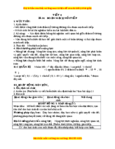 Giáo án Đoạn mạch nối tiếp Vật lí 9