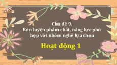 Bài giảng Powerpoint HĐTN 11 Kết nối tri thức Chủ đề 9: Rèn luyện phẩm chất, năng lực phù hợp với nhóm nghề lựa chọn
