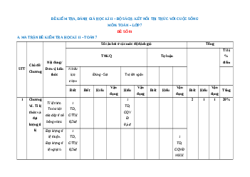 Đề thi cuối kì 2 Toán 7 Kết nối tri thức Cấu trúc mới - Đề 1