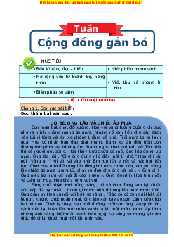 Bài tập cuối tuần Tiếng việt lớp 3 Tuần 17 Kết nối tri thức (có lời giải)