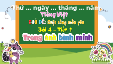 Giáo án Powerpoint Đọc: Trong ánh bình minh trang 21, 22 Tiếng việt lớp 4 Chân trời sáng tạo