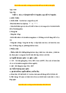 Giáo án Tập hợp số tự nhiên. Ghi số tự nhiên Toán 6 Chân trời sáng tạo