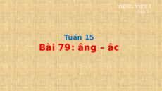 Giáo án Powerpoint Bài 79: âng, âc Tiếng việt lớp 1 Cánh diều