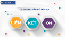Giáo án powerpoint Liên kết ion Hóa học 10 Chân trời sáng tạo