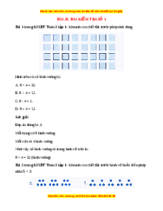 VBT Toán lớp 3 Bài 30 (Cánh diều): Bài kiểm tra số 1