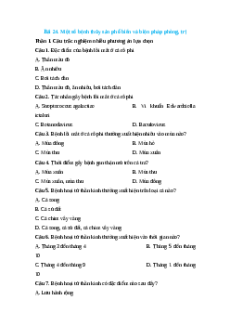 Trắc nghiệm Bài 24: Một số bệnh thủy sản phổ biến và biện pháp phòng, trị Công nghệ 12 Lâm nghiệp-Thủy sản Kết nối