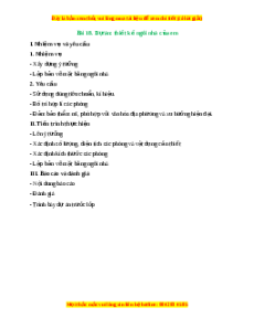 Lý thuyết Công nghệ 10 Cánh diều Bài 18: Dự án: thiết kế ngôi nhà của em