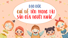 Giáo án Powerpoint Bài 6 Đạo đức lớp 4 Chân trời sáng tạo: Em tôn trọng tài sản của người khác