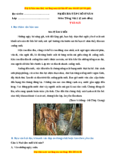 Bài tập cuối tuần Tiếng việt lớp 2 Tuần 25 Cánh diều (có lời giải)