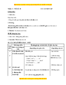 Giáo án Bài 26 Toán lớp 5: Luyện tập (Trang 28)