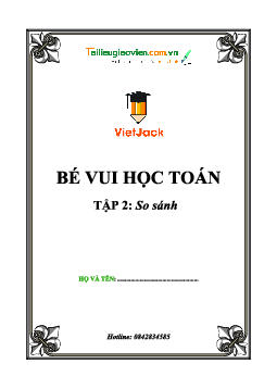 Bé vui học toán Tập 2