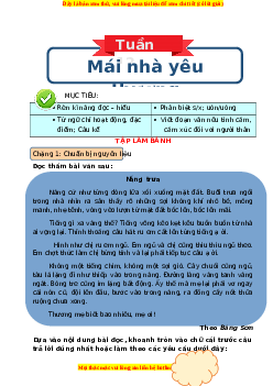 Bài tập cuối tuần Tiếng việt lớp 3 Tuần 12 Kết nối tri thức (có lời giải)