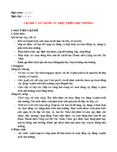 Giáo án HĐTN 11 Cánh diều (năm 2025) | Giáo án Hoạt động trải nghiệm 11 mới, chuẩn nhất