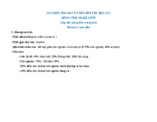 Bộ đề thi cuối kì 1 Công nghệ 9 Cánh diều Lắp đặt mạng điện có đáp án