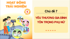 Giáo án Powerpoint Tuần 25 HĐTN lớp 5 Chân trời sáng tạo (Bản 1)
