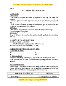 Giáo án Lai một cặp tính trạng Sinh học 9