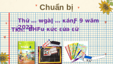 Giáo án Powerpoint Biểu thức chứa chữ Toán lớp 4 Kết nối tri thức