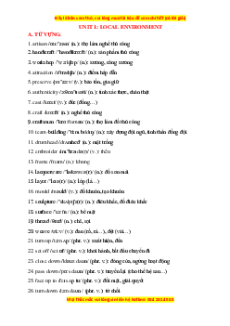 Bài tập Tiếng Anh 9 mới (hay nhất) có lời giải