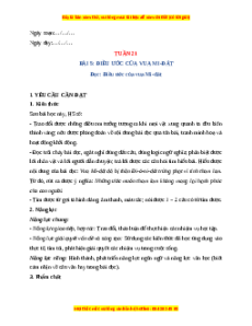 Giáo án Tuần 21 Tiếng Việt lớp 4 Chân trời sáng tạo