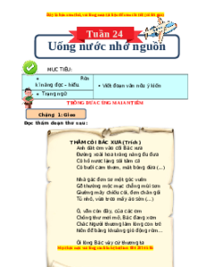 Bài tập cuối tuần Tiếng Việt 4 Tuần 24 Kết nối tri thức (có lời giải)