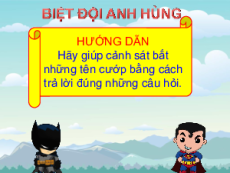 Trò chơi powerpoint Game anh hùng
