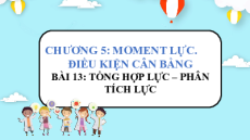 Giáo án powerpoint Tổng hợp lực – Phân tích lực Vật lí 10 Chân trời sáng tạo