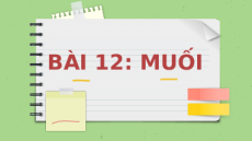 Giáo án Powerpoint Muối Hóa học - KHTN 8 Cánh diều