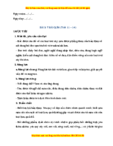 Giáo án Trái chín Tiếng việt 2 Chân trời sáng tạo