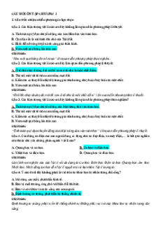 Bài tập ôn tập + Đề kiểm tra Vật Lí 10 Chân trời sáng tạo theo chương