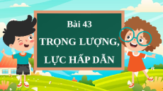 Giáo án Powerpoint Bài 43: Trọng lực, lực hấp dẫn Khoa học tự nhiên 6 Kết nối tri thức