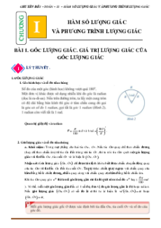 Chuyên đề dạy thêm Toán 11 Cánh diều (có lời giải)