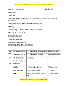 Giáo án Bài 156 Toán lớp 5: Luyện tập (Trang 164)