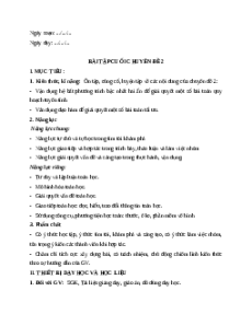 Giáo án Bài tập cuối chuyên đề 2 Toán 12 Kết nối tri thức