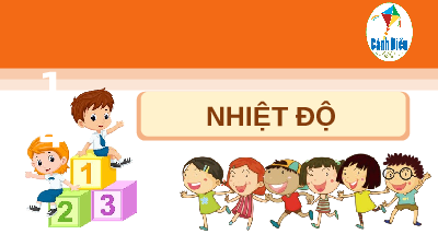 Giáo án powerpoint Nhiệt độ Toán lớp 3 Cánh diều