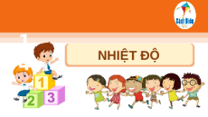 Giáo án powerpoint Nhiệt độ Toán lớp 3 Cánh diều