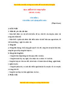 Giáo án Bài 6: Điểm tựa tinh thần (2024) Chân trời sáng tạo