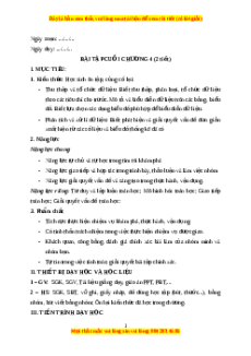 Giáo án Bài tập cuối chương 4 Toán 8 Chân trời sáng tạo