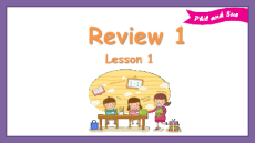 Giáo án Powerpoint Review and Funtime Học kì 1 Tiếng Anh lớp 1 Global success