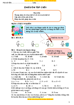 Bài tập cuối tuần Toán lớp 3 Tuần 10 Kết nối tri thức (có lời giải)